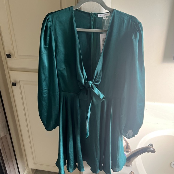 NWT! Satin Dress - Picture 4 of 5